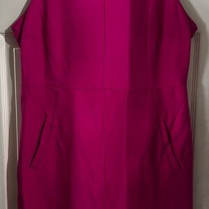 Lands' End Fuchsia Sleeveless Dress